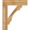 Ekena Millwork Olympic Block Rough Sawn Bracket, Western Red Cedar, 6"W x 30"D x 36"H BKT06X30X36OLY05RWR - alternate 2